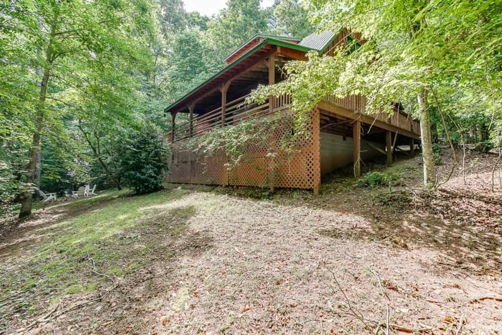 Cabin With Jacuzzi & Hydrotherapy Spanear Helen Cleveland Zewnętrze zdjęcie